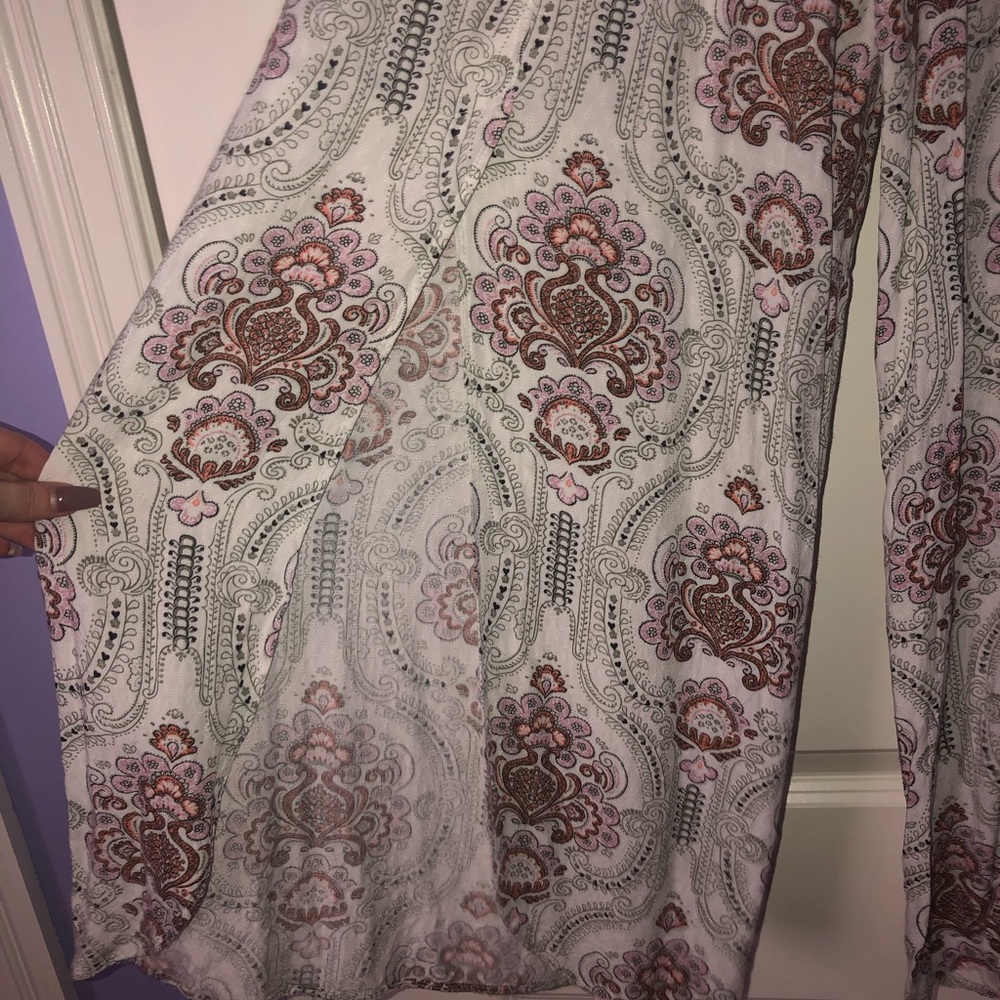 Flowy patterned pants - Picture 2 of 2